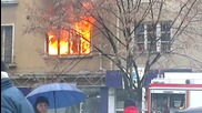 Мъж загина при пожар в центъра на София