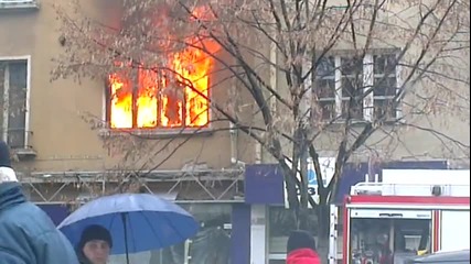 Мъж загина при пожар в центъра на София
