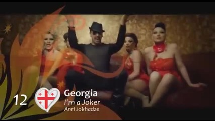 Преглед на песните от втория полуфинал на Евровизия 2012