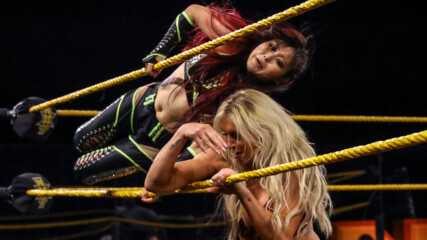 Rhea Ripley & Io Shirai vs. NXT Women’s Champion Charlotte Flair & Chelsea Green: WWE NXT, May 27, 2020