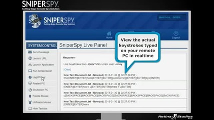 Sniperspy Review - Live Demo