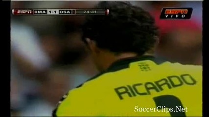 02.05.2010 Реал Мадрид 3 - 2 Осасуна първи гол на Кристиано Роналдо 