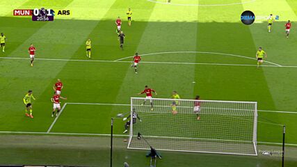 Arsenal with a Goal vs. Manchester United