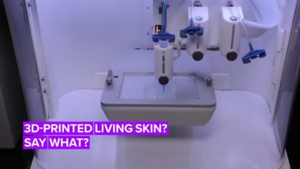 Scientists have figured out a way to 3D-print living skin!