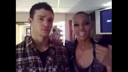 Justin Timberlake & Ciara - Saturday Night Live Backstage