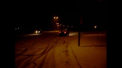 Алфа Ромео 156 На Сняг 03.01.09 #2.avi