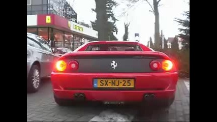 Ferrari F355 F1 Berlinetta - Звук и Ускорение