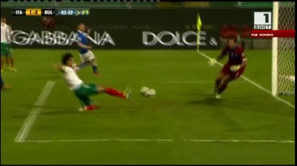 Hевероятен мач !! Италия 1 - 0 България