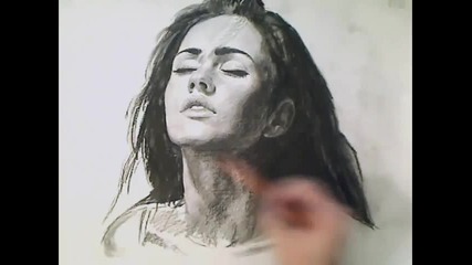 Бърза Рисунка на Megan Fox... 