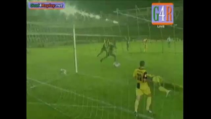 22.10.2009 Галатасарай 4:1 Динамо Букорещ Нонда гол