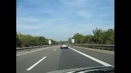 Driving On The Hightway A8 Germany