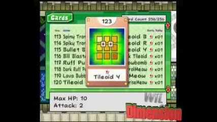 All Catch Cards in Super Paper Mario 