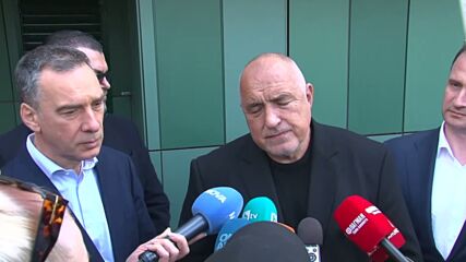 Борисов: Правителството на ГЕРБ ви изкара от блатото за година и половина