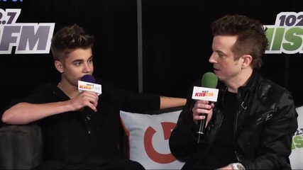 Justin Bieber Interview at Jingle ball 2012