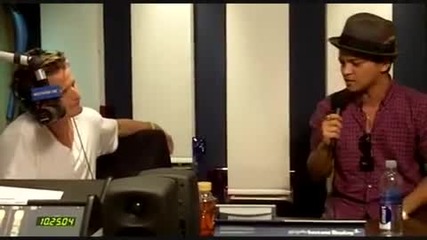 Bruno Mars interview Billy Bush - pt. 1