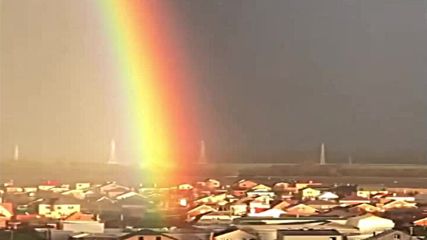 'Double rainbow all the way' gleams over Krasnodar