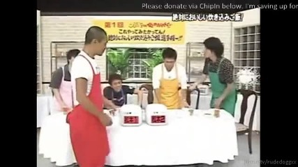 (eng Sub) Gaki No Tsukai Cooking Part 3
