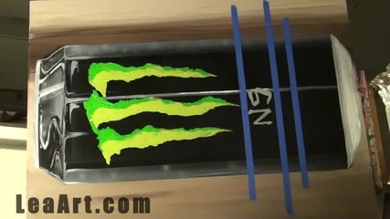 Ето как да си направите кутия на напитката:monster Energy 