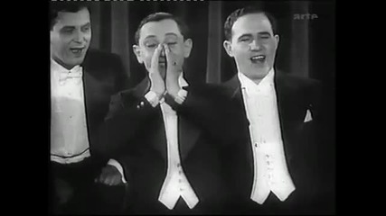 Comedian Harmonists, rare1931 footage, Veronika. 