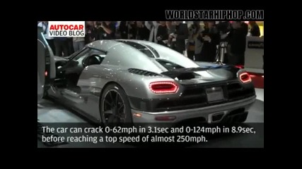 Bad Azz Cars Of The Week: 2010 Citroen Survolt & Koenigsegg Agera Supercar! 