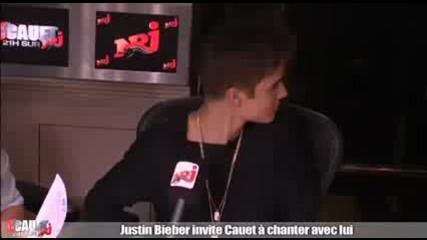 Justin Bieber interview with Nrj Radio