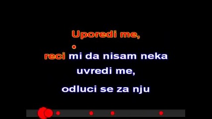 Milica Todorovic - Uporedi me (karaoke)