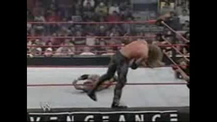 Wwe Vengeance 2004 - Edge vs Randy Orton ( Intercontinental Championship ) 