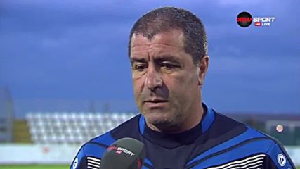 Треньорът на Монтана: Доволни сме, все пак сме в елита