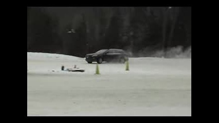 Audi Q7 Дрифтва На Сняг
