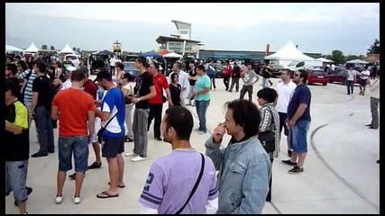 16 броя 21 инча хорни в камиона на Clear Sound - Национално Тунинг Шоу 2010 