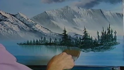 S02 Радостта на живописта с Bob Ross E13 - изящество finale ღобучение в рисуване, живописღ