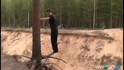 Двойно салто по лице