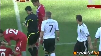 Германия - Сърбия - 0:1 