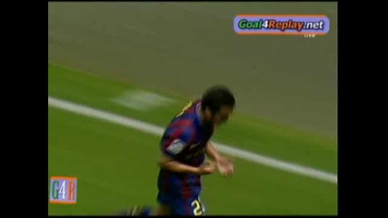 16.08.09 Атлетик Билбао 1:2 Барселона Педро Гол