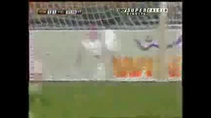 Gol Cavani - Roma - Palermo 2 - 1 - Serie A 21° Giornata - 28 - 01 - 2009 