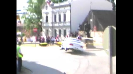 Mitsubishi Evo Crash Latvia 