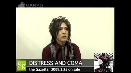 the Gazette - Barks Comment [ Kai] [2009.03.24]