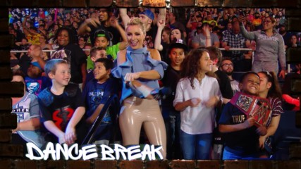 Sarah Schreiber leads a “Dance Break” at Raw: WWE.com Exclusive, May 23, 2019