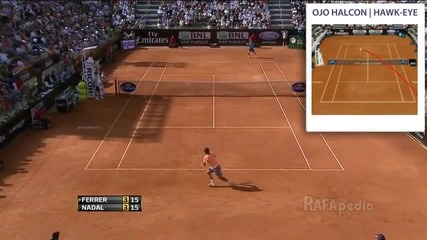 Nadal vs Ferrer - Rome 2012 - Part 1