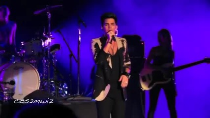 Adam Lambert ~ Fever, Wwfm, Outlaws of Love - Pac Amph 7-19-12