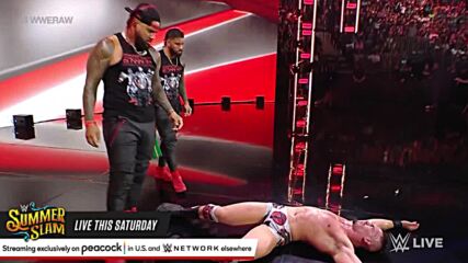 Bobby Lashley & Drew McIntyre vs. Theory & Sheamus: Raw, July 25, 2022