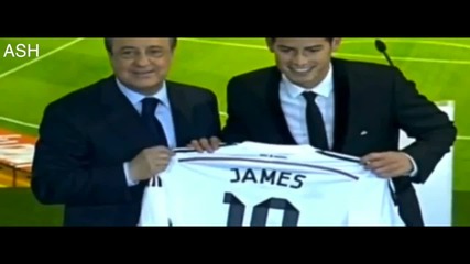 Хамес Родригес вече официално е играч на Реал Мадрид! James Rodriguez - Full presentation H D