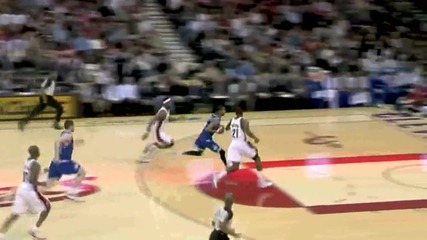 [hd] Nba Lebron James Monster Block On Brewer Vs Wolves 01 27 2010