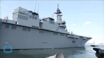 Japan's Navy Unveils 'Aircraft Carrier in Disguise'