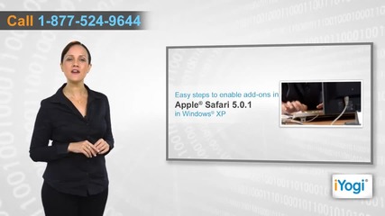 How to enable add-ons in Apple® Safari 5.0.1 in Windows® Xp?