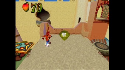 Crash Bandicoot 3 - Level 07/27 Hangem High - Yellow Gem 
