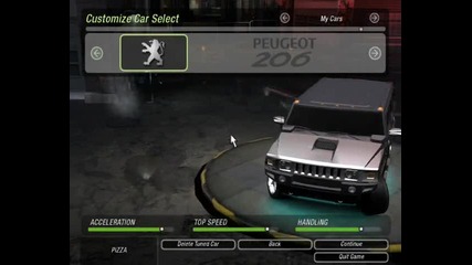 My Cars In nfsu2 (part 2) 