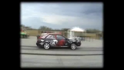 Audi 80 Coupe Quattro Turbo Vs Fiat Punto Gt Turbo - Drag Race 