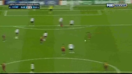 Гол на Messi срещу Манчестър Юнайтед [ Champions League Final ]