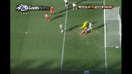 18.06.2010 Юар 2010 - Германия - Сърбия 0:1 [ Гол на Йованович ] Група D